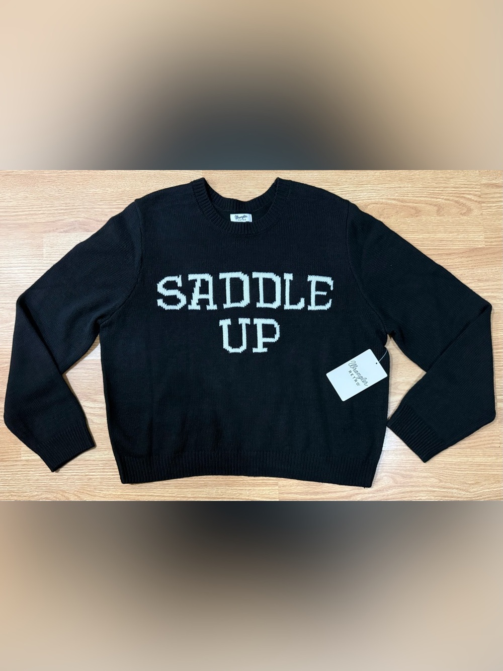 Wrangler Retro “Saddle Up” Womens XXL - Black - NWT